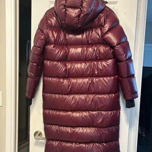 TNA Burgundy Puffer Jacket
